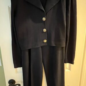 St. John Navy Blue Suit